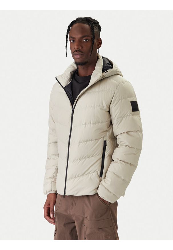 Jack Wolfskin Kurtka puchowa Colonius 1207431 Szary Regular Fit. Kolor: szary. Materiał: syntetyk
