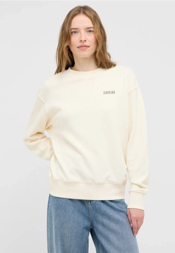 Damska bluza nierozpinana Mustang Style Aberdeen Whisper White 1016768 2013