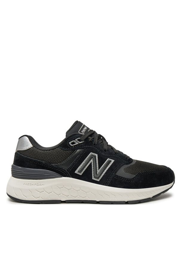 New Balance Sneakersy Walking 880 WW880BK6 Czarny. Kolor: czarny. Materiał: zamsz, skóra
