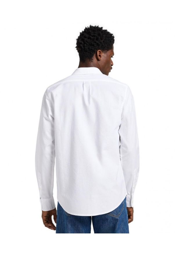 Lee - MĘSKA KOSZULA LEE PATCH SHIRT BRIGHT WHITE 112363908