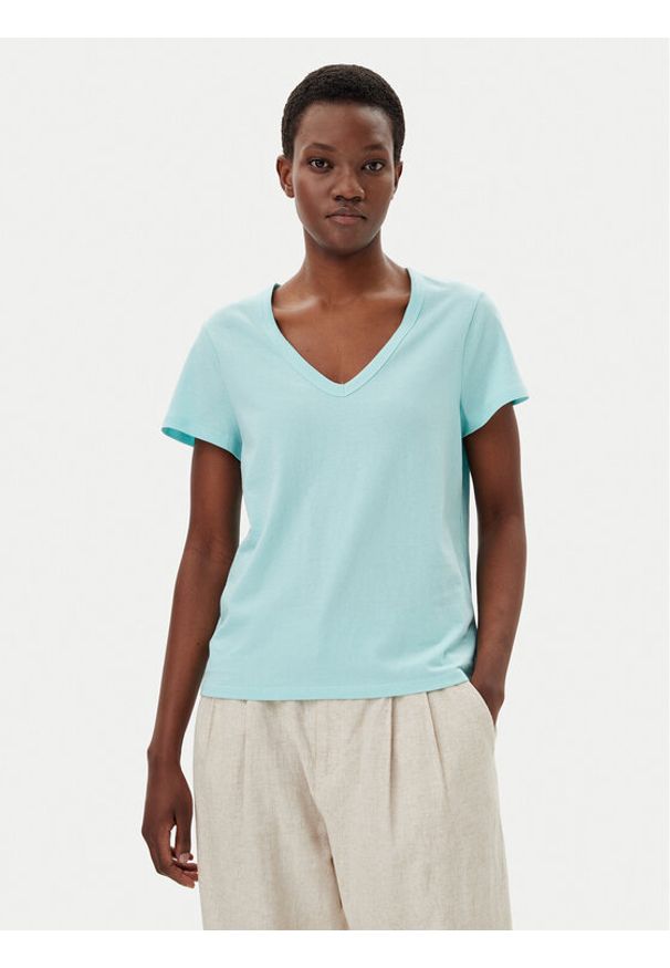 GAP - Gap T-Shirt 723631-06 Zielony Regular Fit. Kolor: zielony. Materiał: bawełna