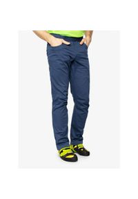 OCUN - Spodnie wspinaczkowe męskie Ocun Drago Organic Pants. Kolor: niebieski