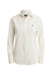 Polo Ralph Lauren Koszula 211A92177007 Écru Classic Fit. Typ kołnierza: polo. Kolor: kremowy. Materiał: bawełna #2