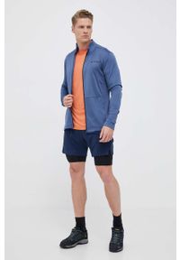 adidas TERREX bluza sportowa Multi kolor niebieski gładka. Kolor: niebieski. Materiał: polar, skóra, dzianina, materiał. Wzór: gładki. Styl: sportowy #5