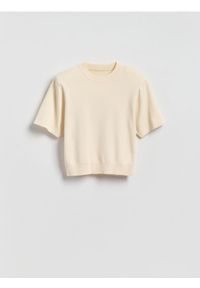 Reserved - Sweter z wiskozą - złamana biel. Materiał: wiskoza #1