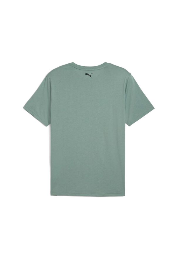 T-shirt męski Puma Tech Triblend zielony XL. Kolor: zielony. Sport: fitness