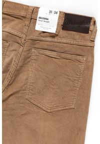 Wrangler - WRANGLER SPODNIE MĘSKIE ARIZONA TOASTED COCONUT W12OEC453. Materiał: sztruks #5