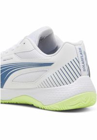 Puma - Młodzieżowe buty do sportów halowych Solarflash III PUMA. Kolor: biały, niebieski, żółty, wielokolorowy