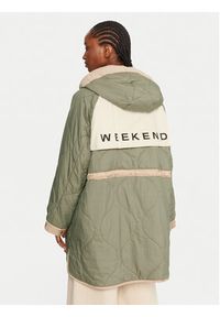 Weekend Max Mara Kurtka przejściowa Alcamo 2525496011 Beżowy Regular Fit. Kolor: beżowy. Materiał: syntetyk