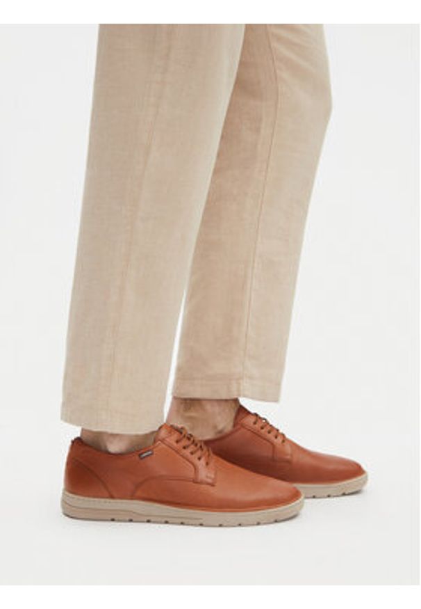 Lasocki Półbuty CALGARY-02 MI24 Brązowy. Kolor: brązowy. Materiał: nubuk, skóra