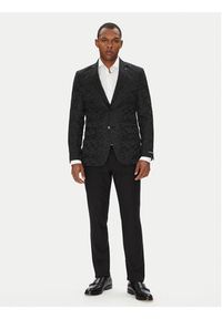Karl Lagerfeld - KARL LAGERFELD Spodnie materiałowe 255002 553038 Czarny Slim Fit. Kolor: czarny. Materiał: syntetyk #5