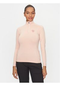 Rossignol Bluza techniczna Classique RLMWL08 Różowy Slim Fit. Kolor: różowy. Materiał: syntetyk