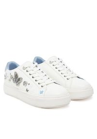 Aldo Sneakersy Saxony 13966825 Biały. Kolor: biały. Materiał: skóra