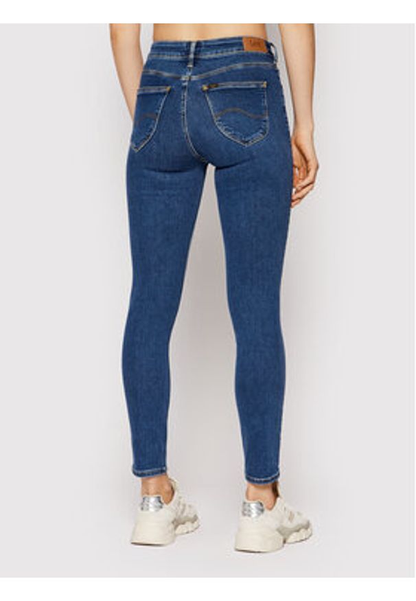 Lee Jeansy Foreverfit L32SOVWD 112145053 Granatowy Forever Fit. Kolor: niebieski