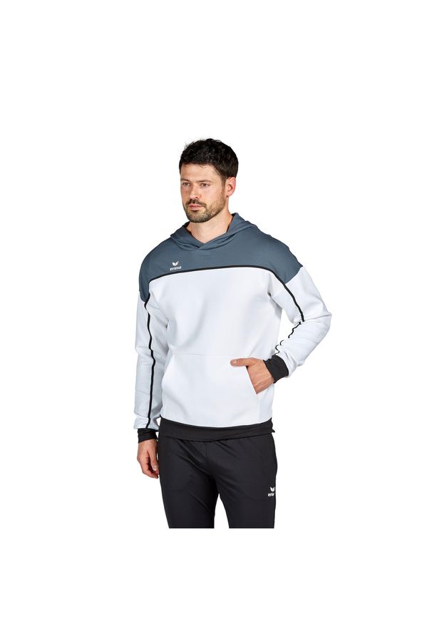 ERIMA - Sweat z kapturem Erima Change. Okazja: na co dzień. Typ kołnierza: kaptur. Kolor: czarny, wielokolorowy, biały. Materiał: polar. Styl: casual