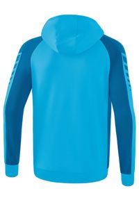 ERIMA - Dziecięca bluza treningowa Erima Six Wings. Typ kołnierza: kaptur. Kolor: wielokolorowy, niebieski, zielony. Sport: piłka ręczna #2