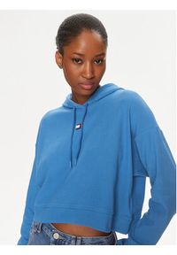 Tommy Jeans Bluza Herritage UW0UW05153 Niebieski Regular Fit. Kolor: niebieski. Materiał: bawełna #3