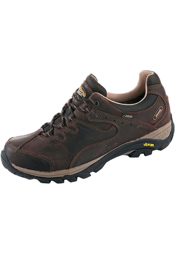 MEINDL - Buty Meindl Caracas GTX. Kolor: brązowy. Materiał: nubuk, skóra. Technologia: Gore-Tex. Sport: turystyka piesza