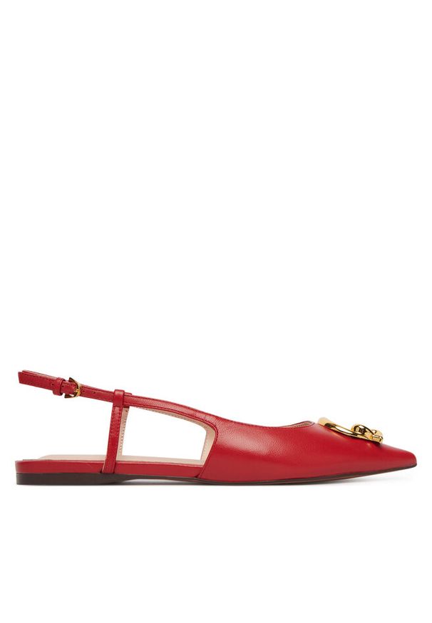 Baleriny Coccinelle. Kolor: czerwony