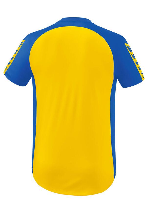 ERIMA - Koszulka dziecięca Erima Six Wings. Kolor: wielokolorowy, niebieski, żółty. Materiał: tkanina, poliester. Sport: piłka nożna