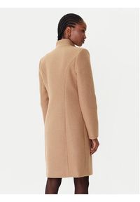 Rinascimento Płaszcz wełniany CFC0126218003 Beżowy Regular Fit. Kolor: beżowy. Materiał: wełna, syntetyk #2