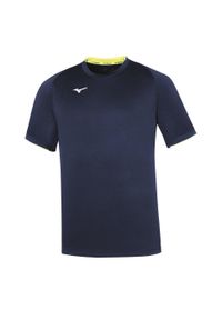 Koszulka dla dzieci Mizuno Core. Kolor: niebieski, wielokolorowy, żółty. Sport: fitness, joga i pilates #2