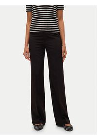 Vero Moda Spodnie materiałowe Texas 10334103 Czarny Straight Fit. Kolor: czarny. Materiał: syntetyk