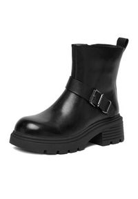 Badura Botki C-ANAYA-5635-2 Czarny. Kolor: czarny. Materiał: skóra #5