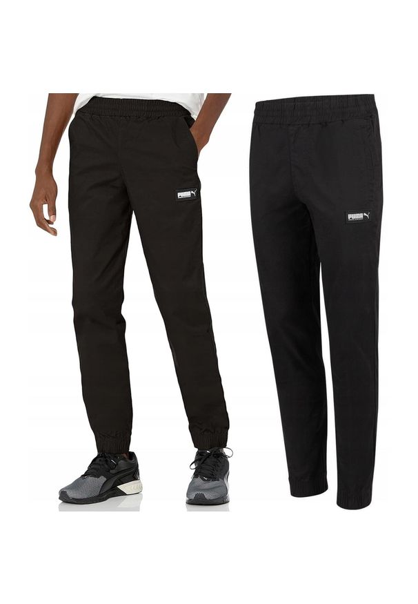 Spodnie męskie sportowe Puma Fusion Pants. Kolor: czarny