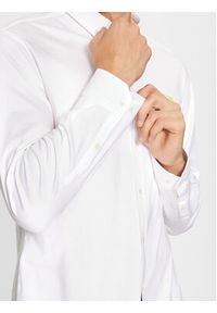 BOSS - Boss Koszula Biado_R 50497486 Biały Slim Fit. Kolor: biały. Materiał: bawełna #5