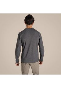 CRAGHOPPERS - Longsleeve męskie Craghoppers NosiLife Abel LS T-Shirt. Kolor: wielokolorowy, szary, brązowy. Długość rękawa: długi rękaw