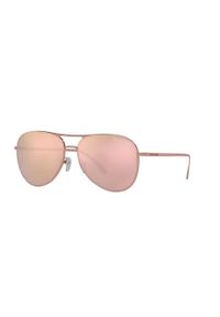 Michael Kors Okulary przeciwsłoneczne 0MK1089 damskie kolor różowy. Kolor: różowy #6