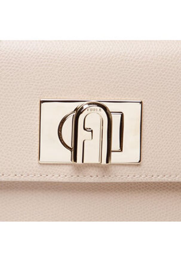 Furla Torebka 1927 WB00109-ARE000-B4L00-1-007-20-BG-B Beżowy. Kolor: beżowy. Materiał: skórzane