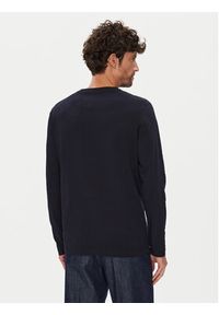 TOMMY HILFIGER - Tommy Hilfiger Longsleeve Stack MW0MW41293 Granatowy Regular Fit. Kolor: niebieski. Materiał: bawełna. Długość rękawa: długi rękaw #3