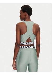 Under Armour Koszulka techniczna HeatGear 1388694 Zielony Slim Fit. Kolor: zielony. Materiał: syntetyk #4