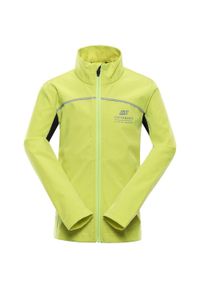 ALPINE PRO - Kurtka Softshell dla Dzieci Alpine Pro Geroco 164-170. Kolor: fioletowy. Materiał: softshell, materiał. Sezon: wiosna, jesień. Styl: sportowy