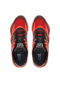 EA7 Emporio Armani Sneakersy 7X000309 AF18448 MZ235 Kolorowy. Materiał: skóra. Wzór: kolorowy #6