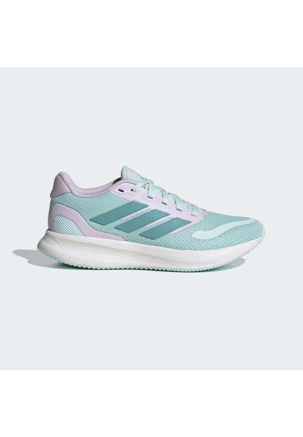 Adidas - Buty Runfalcon 5. Kolor: różowy, fioletowy, wielokolorowy, zielony. Sport: bieganie