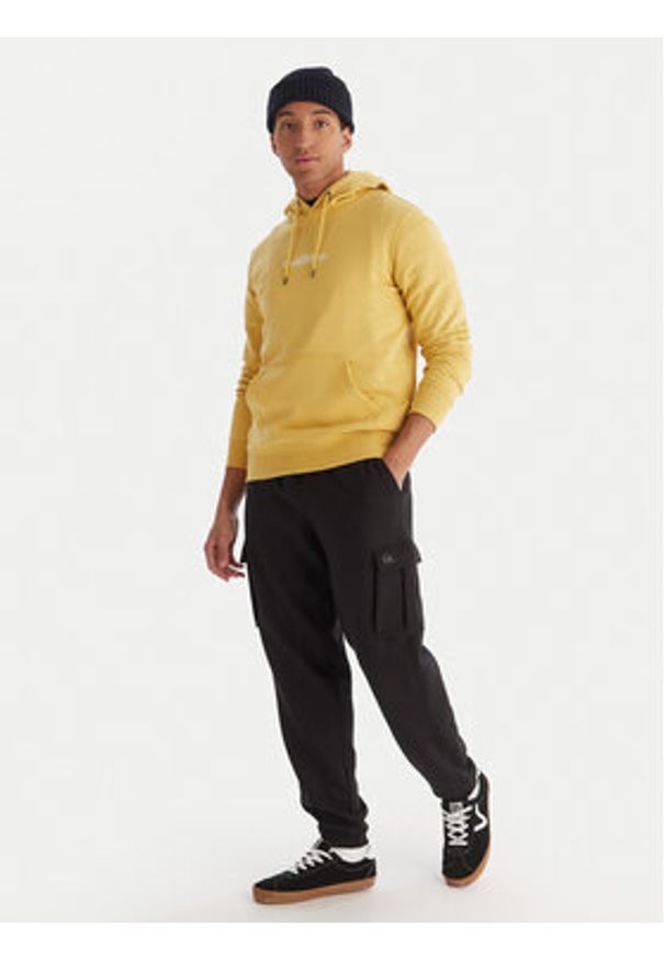 Quiksilver Spodnie dresowe EQYFB03401 Czarny Regular Fit. Kolor: czarny. Materiał: bawełna