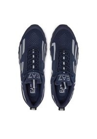 EA7 Emporio Armani Sneakersy X8X033 XCC52 T560 Granatowy. Kolor: niebieski