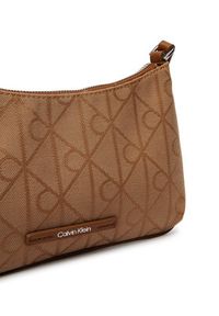 Calvin Klein Torebka Emblem Aop LV04F1164G Brązowy. Kolor: brązowy #3