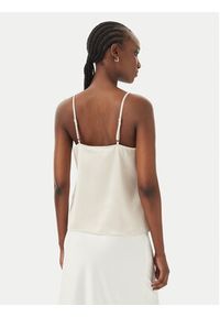 only - ONLY Top Faraya 15380254 Beżowy Regular Fit. Kolor: beżowy. Materiał: syntetyk #3