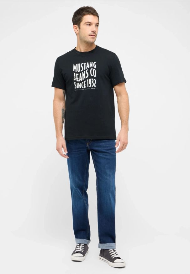 Męskie Spodnie Jeansowe Mustang Style Tramper Straight Denim Blue 1016333 5000 902