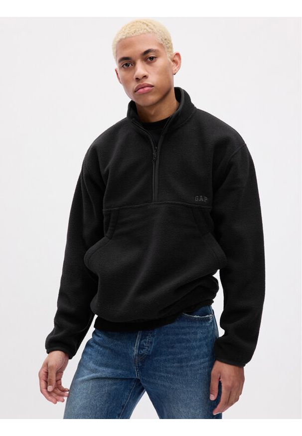 GAP - Gap Polar 811303-04 Czarny Regular Fit. Kolor: czarny. Materiał: syntetyk