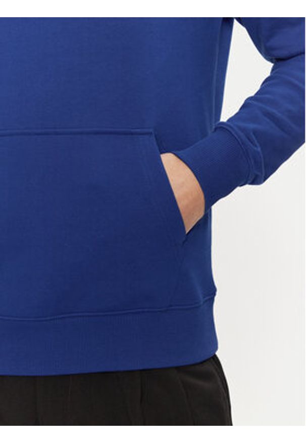 TOMMY HILFIGER - Tommy Hilfiger Bluza Essential MW0MW37235 Niebieski Regular Fit. Kolor: niebieski. Materiał: bawełna