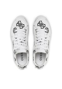 Guess Sneakersy Gianele4 FLPGN4 ELE12 Biały. Kolor: biały. Materiał: skóra #4