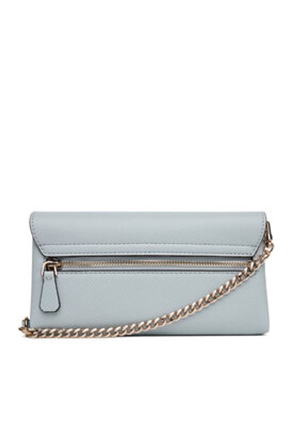 Guess Torebka Noelle II Mini HWZG96 72750 Błękitny. Kolor: niebieski. Materiał: skórzane