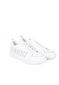 Bikkembergs Sneakersy "Cassio" | B4BKM0153 | Cassio | Mężczyzna | Biały. Kolor: biały. Materiał: skóra ekologiczna. Wzór: aplikacja #1