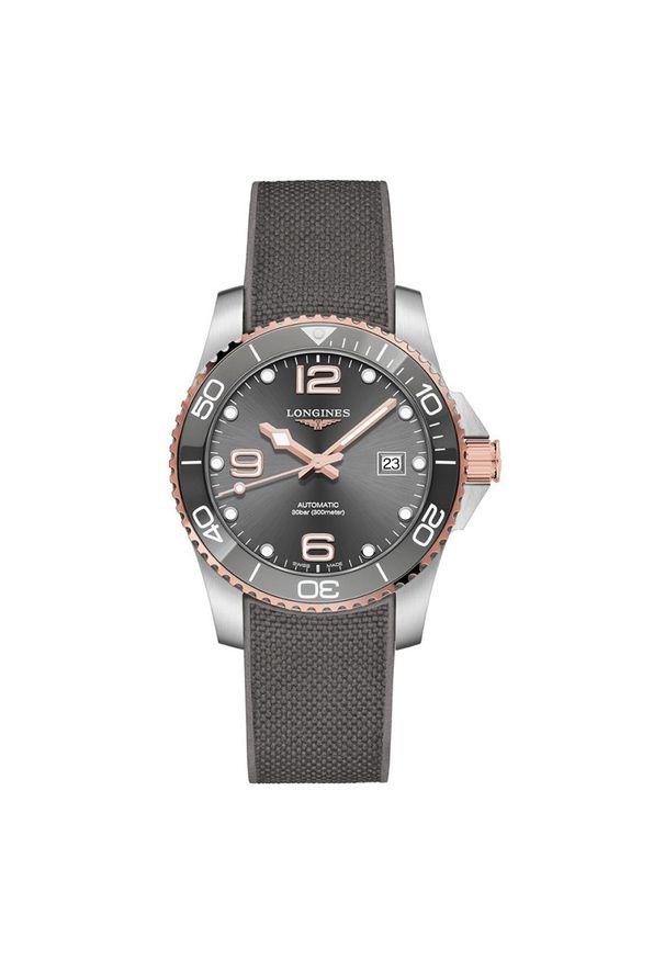 Zegarek Męski LONGINES HydroConquest L3.781.3.78.9. Materiał: koronka