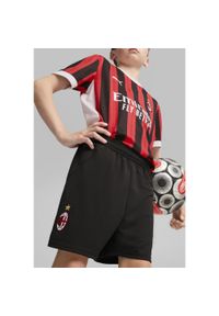 Puma - Młodzieżowe szorty AC Milan 24/25 PUMA Black. Kolor: czarny. Sport: piłka nożna